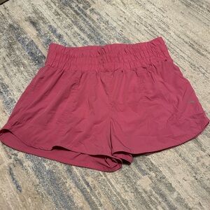 Women's Pink Athletic Shorts
